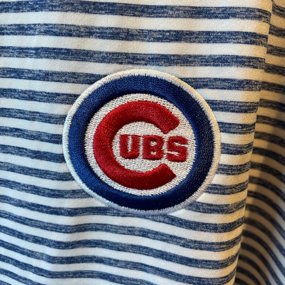 Chicago Cubs Vineyard Vines Heathered Winstead Sankaty Polo. Men’s Size XL. - Picture 4 of 6